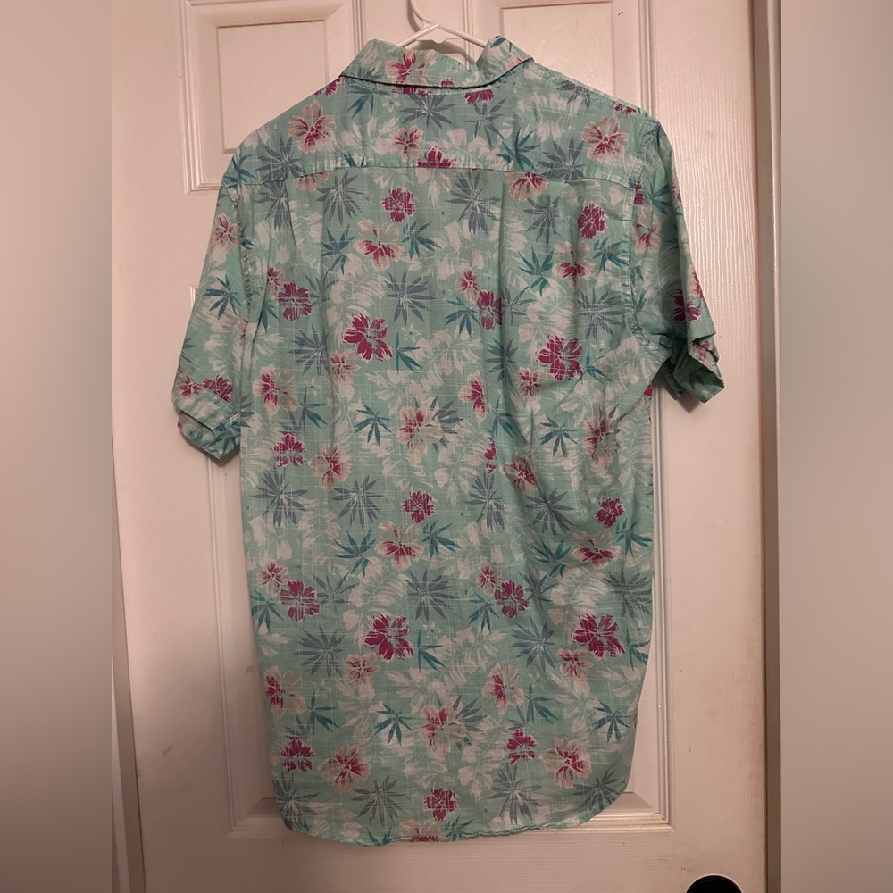 Includes 3 shirts. floral button down shirts - size medium